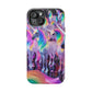 Neon Wonderland Unicorns Neon Unicorns Premium Art Magsafe Magnet Tough IPhone 13 14 15 Pro Plus Max and Mini in Matte and Glossy Phone cases