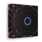Vortex of Vibrancy Trippy Infinity Patterns Art Canvas