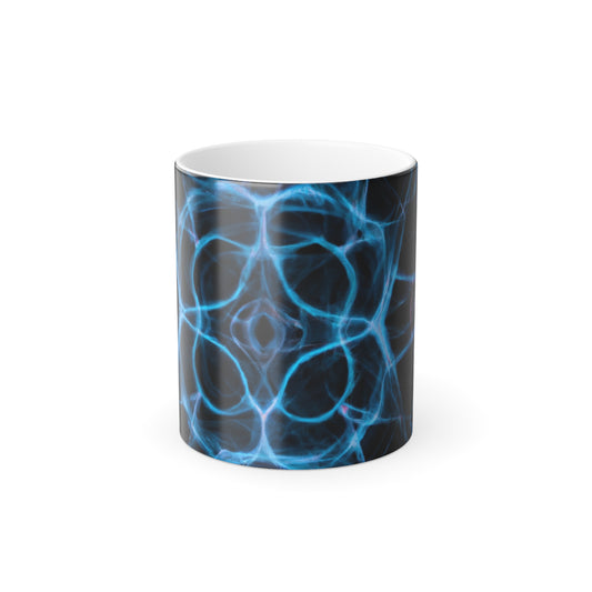 Donato di Angelo Trippy Infinity Patterns  11oz Color Morphing Mug
