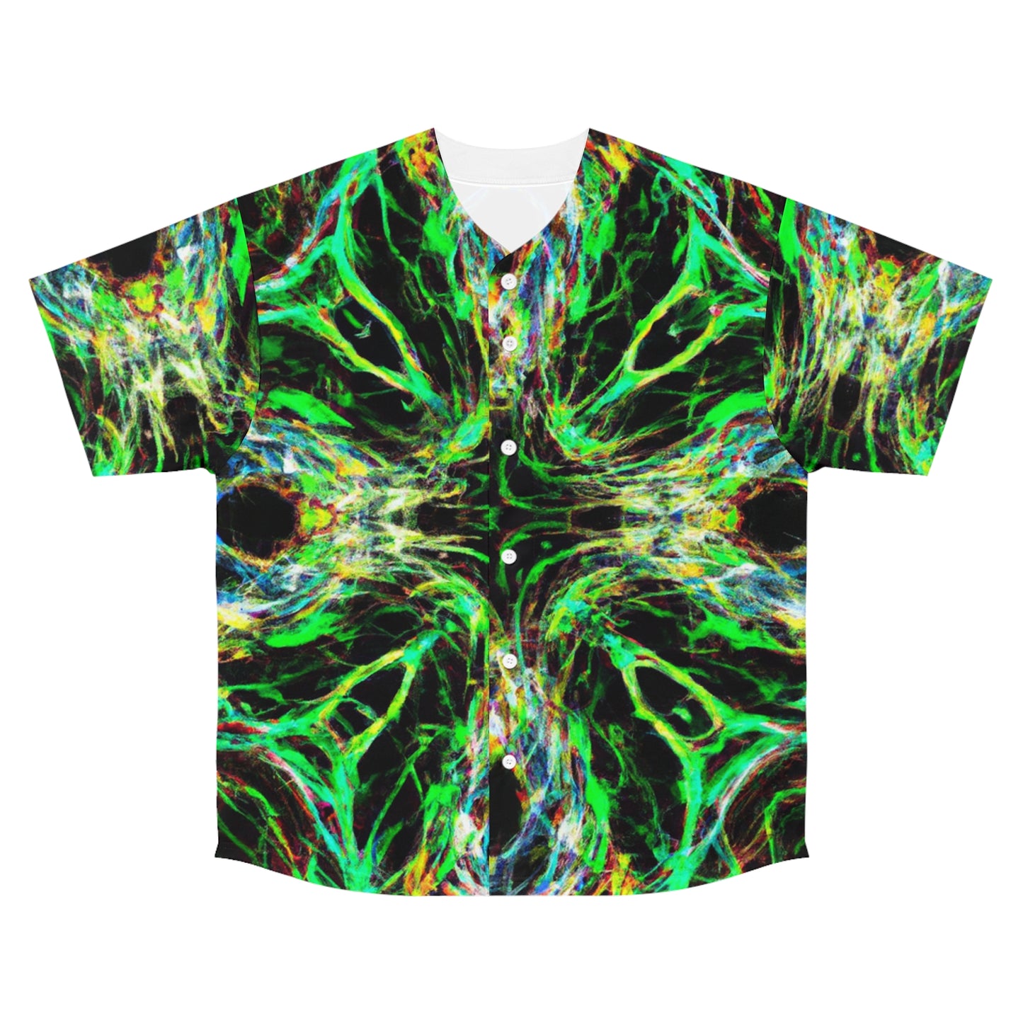 Neon Infinity Whirls. Trippy Infinity Patterns Mens Jersey