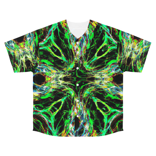 Neon Infinity Whirls. Trippy Infinity Patterns Mens Jersey