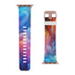 Neon Visionscapes - Trippy Infinity Patterns Iwatch Band