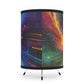 Giovanni di Cremona - Trippy Infity Patterns Art Tripod Lamp