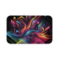 Felipe da Vinci - Trippy Infity Patterns Art Bath Mat