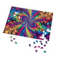 NeonInfinityVibe. - Neon Trippy Infinity Patterns Puzzle 30, 110, 252, and 1000 Pieces