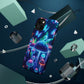 Neon Glitterbug Heaven. Neon Butterflies and Mushrooms Premium Art Magsafe Magnet Tough IPhone 13 14 15 Pro Plus Max and Mini in Matte and Glossy Phone cases