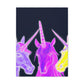Neon Unicorn Dreamscape NEON Unicorns Art Canvas