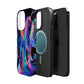 Neon Unicorn Bliss Neon Unicorns Premium Art Magsafe Magnet Tough IPhone 13 14 15 Pro Plus Max and Mini in Matte and Glossy Phone cases