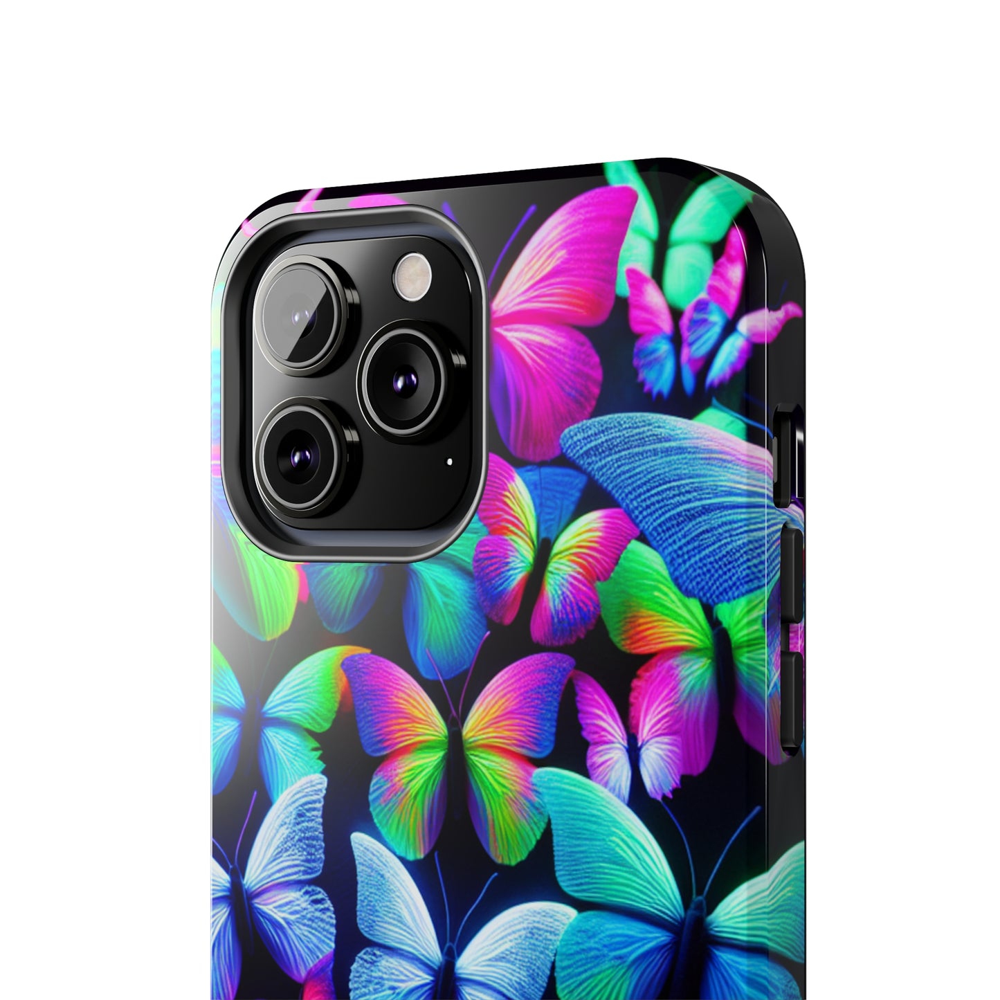 "Neon Splendor" NEON Butterflies Tough Phone Case