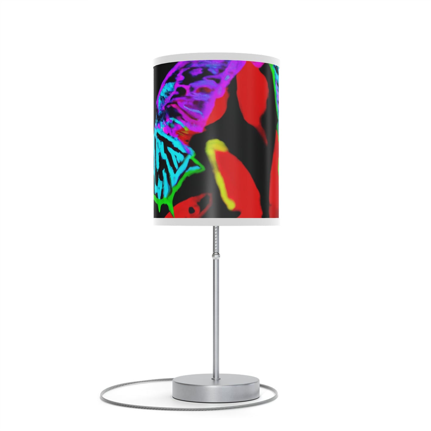 "Neon Fantasia" - NEON Butterflies Colored Lamp