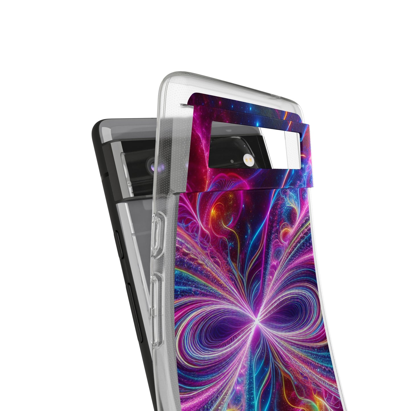 Neon Infinity Dreams Infinity Patterns Art Polycarbonate Phone Case