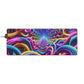 Vivid Technicolor Dreamscape. NEON Infinity Patterns Art LED Mousepad