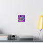 Neon Nocturnal Nocturne NEON Owls Art Canvas