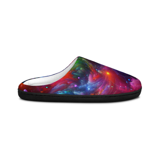 Edwardo di Vecchio - Trippy Infity Patterns Men's Indoor Slippers