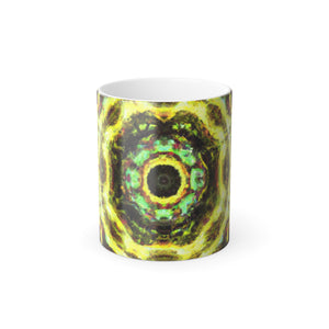 Giovanni Brunelleschi Trippy Infinity Patterns  11oz Color Morphing Mug