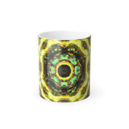 Giovanni Brunelleschi Trippy Infinity Patterns  11oz Color Morphing Mug