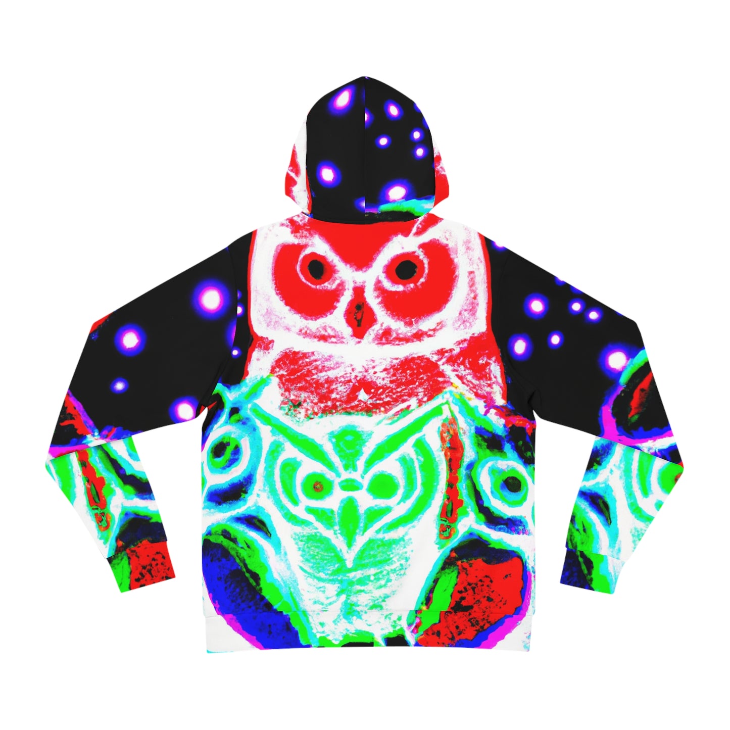 Neon Nocturne - NEON Owls AOP Hoodie