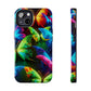 Neon Nectar Flutter. NEON Butterflies Tough Phone Case
