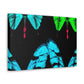 "Neon Butterfly Dreams" Neon Butterflies  Art Canvas