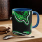 "Neon Splendor Symphony" Butterflies 11oz Mug