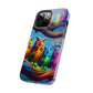 Neon Nocturnal Jazz NEON Owls Tough Phone Case