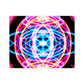 Neon Infinity Extravaganza. Trippy Infinity Patterns Acrylic Art Panel
