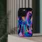 Neon Unicorn Bliss Neon Unicorns Premium Art Magsafe Magnet Tough IPhone 13 14 15 Pro Plus Max and Mini in Matte and Glossy Phone cases