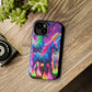 Neon Unicorn Congregation Neon Unicorns Premium Art Magsafe Magnet Tough IPhone 13 14 15 Pro Plus Max and Mini in Matte and Glossy Phone cases