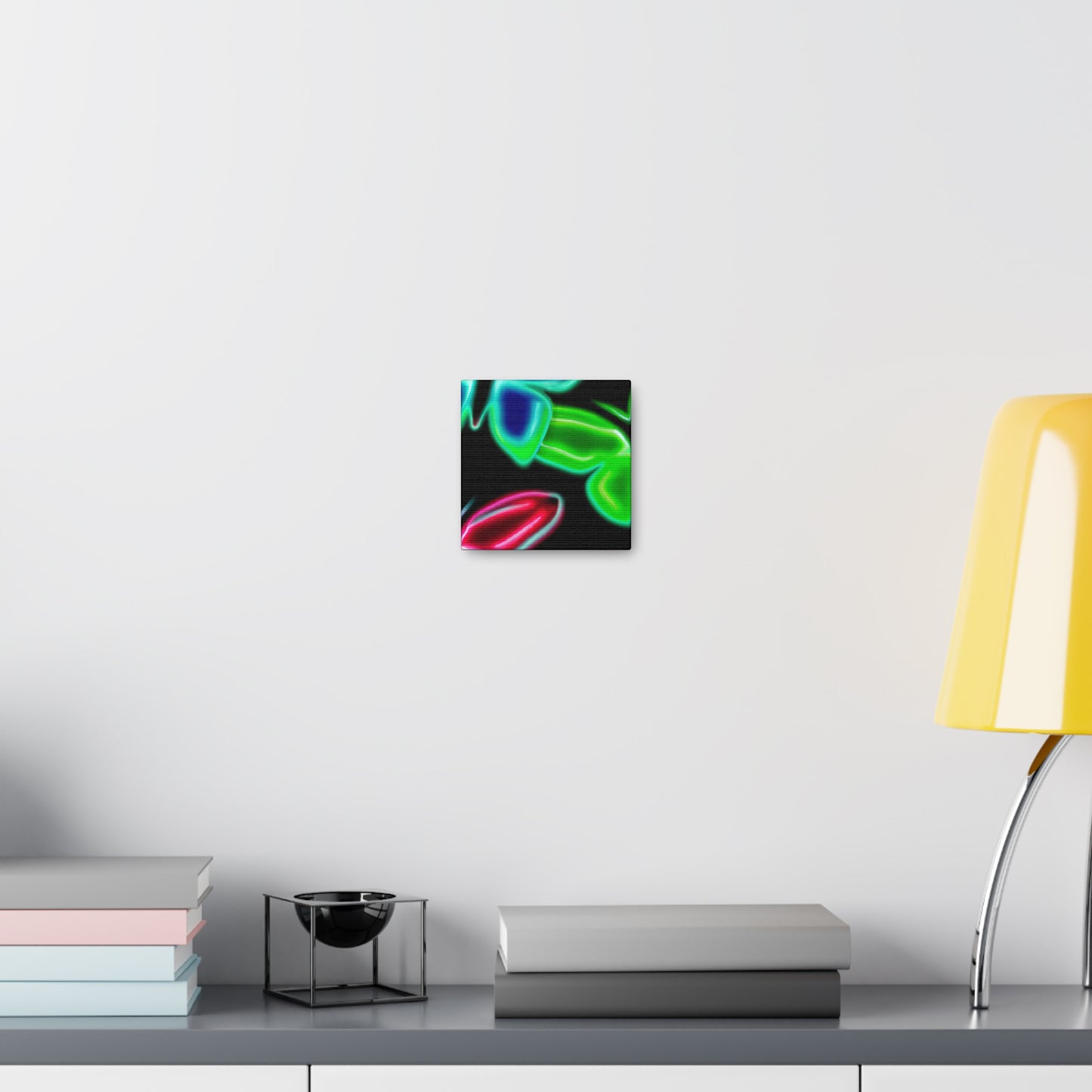 Neon Butterflies Cascade. Neon Butterflies  Art Canvas