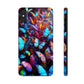 "Illuminated Flight" NEON Butterflies Tough Phone Case