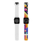 Neon Electric Splendor - Trippy Infinity Patterns Iwatch Band