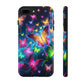 Neon Butterflies In Flight. NEON Butterflies Tough Phone Case