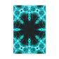 Vortexed Neon Nebula Splatter. Trippy Infinity Patterns Art Canvas