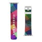 "Neon Technospark Reflection" - Trippy Infinity Patterns Iwatch Band
