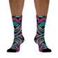 TDB Hypno-Nebulous Vortex. Trippy Recycled Poly Socks