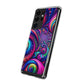 "VibranTrip Neonfinity" Infinity Patterns Art Polycarbonate Phone Case