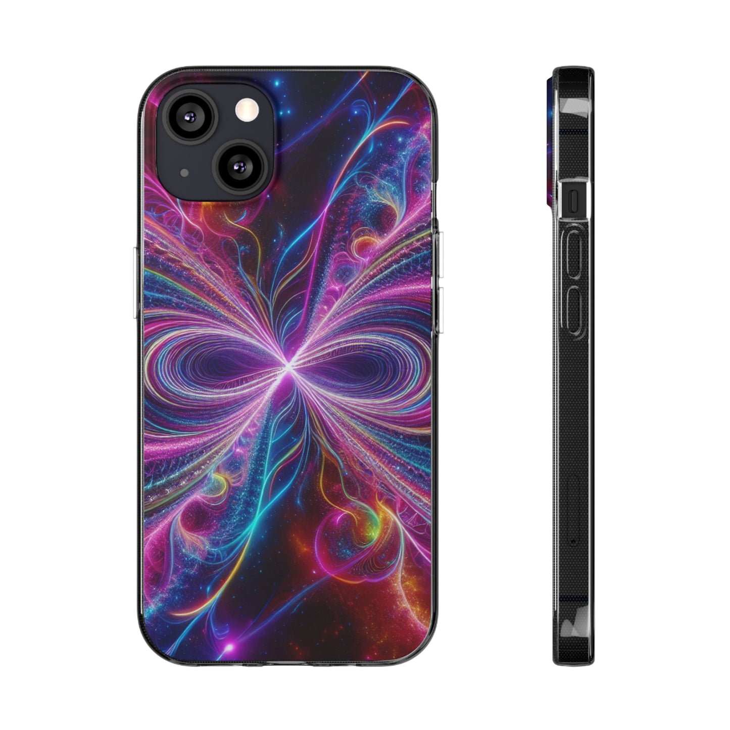 Neon Infinity Dreams Infinity Patterns Art Polycarbonate Phone Case