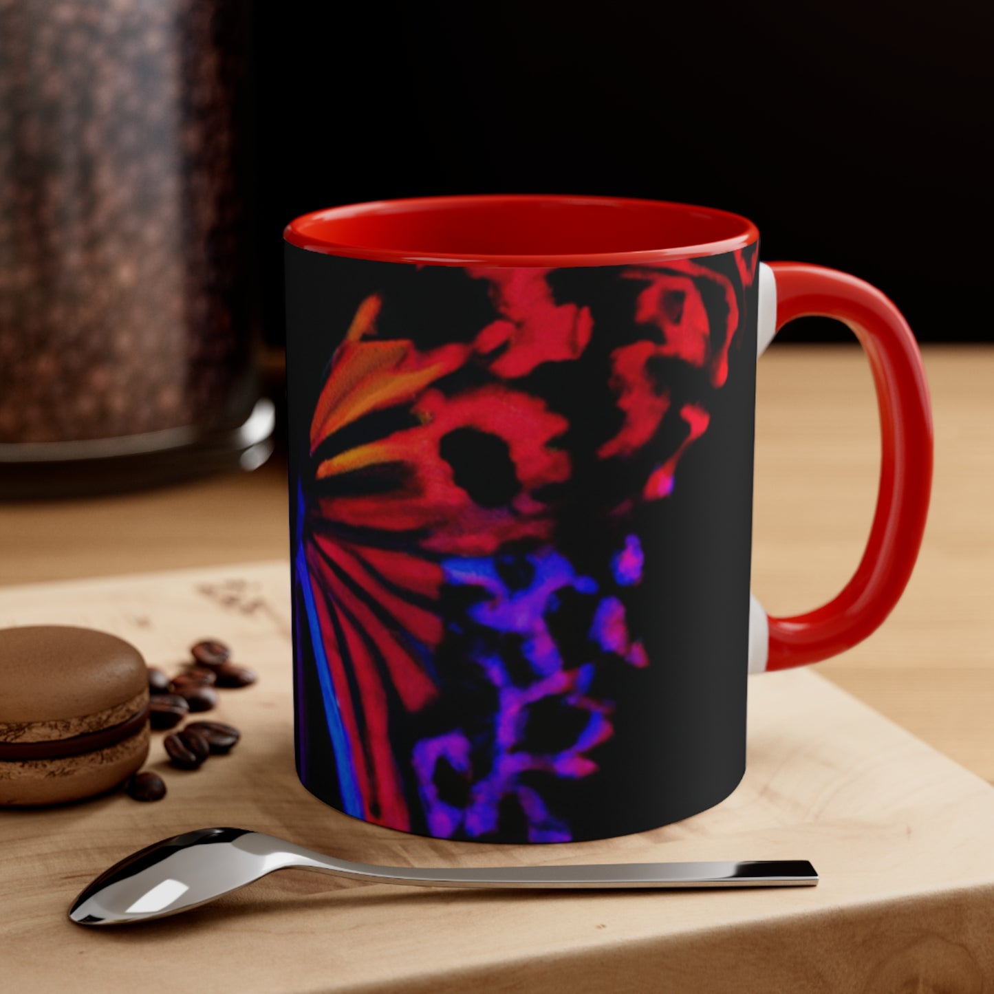 Vivid Glowing Flutterflight Butterflies 11oz Mug