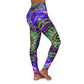 "Neon Infinity Indulgence" - Trippy Infinity Patterns Leggings