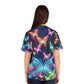 'The Illuminated Flight' Neon Butterflies Womans Jersey
