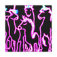NeoNirvana. NEON Unicorns Art Canvas