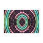 Electric Cosmic Confetti. Trippy Infinity Patterns Art Canvas