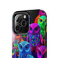 Neon Nocturne. NEON Owls Tough Phone Case