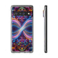 "Neon Infinity Bliss" Infinity Patterns Art Polycarbonate Phone Case