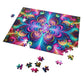 Neon InfiniDrop. - Neon Trippy Infinity Patterns Puzzle 30, 110, 252, and 1000 Pieces
