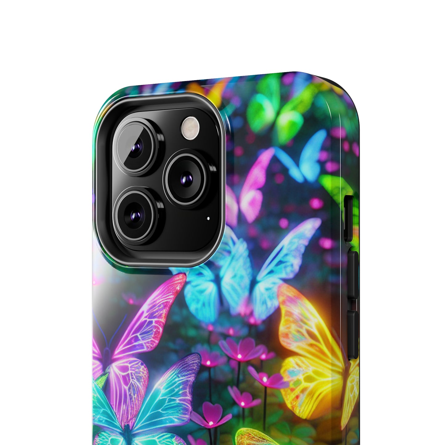 Neon Butterfly Dreamscape. NEON Butterflies Tough Phone Case