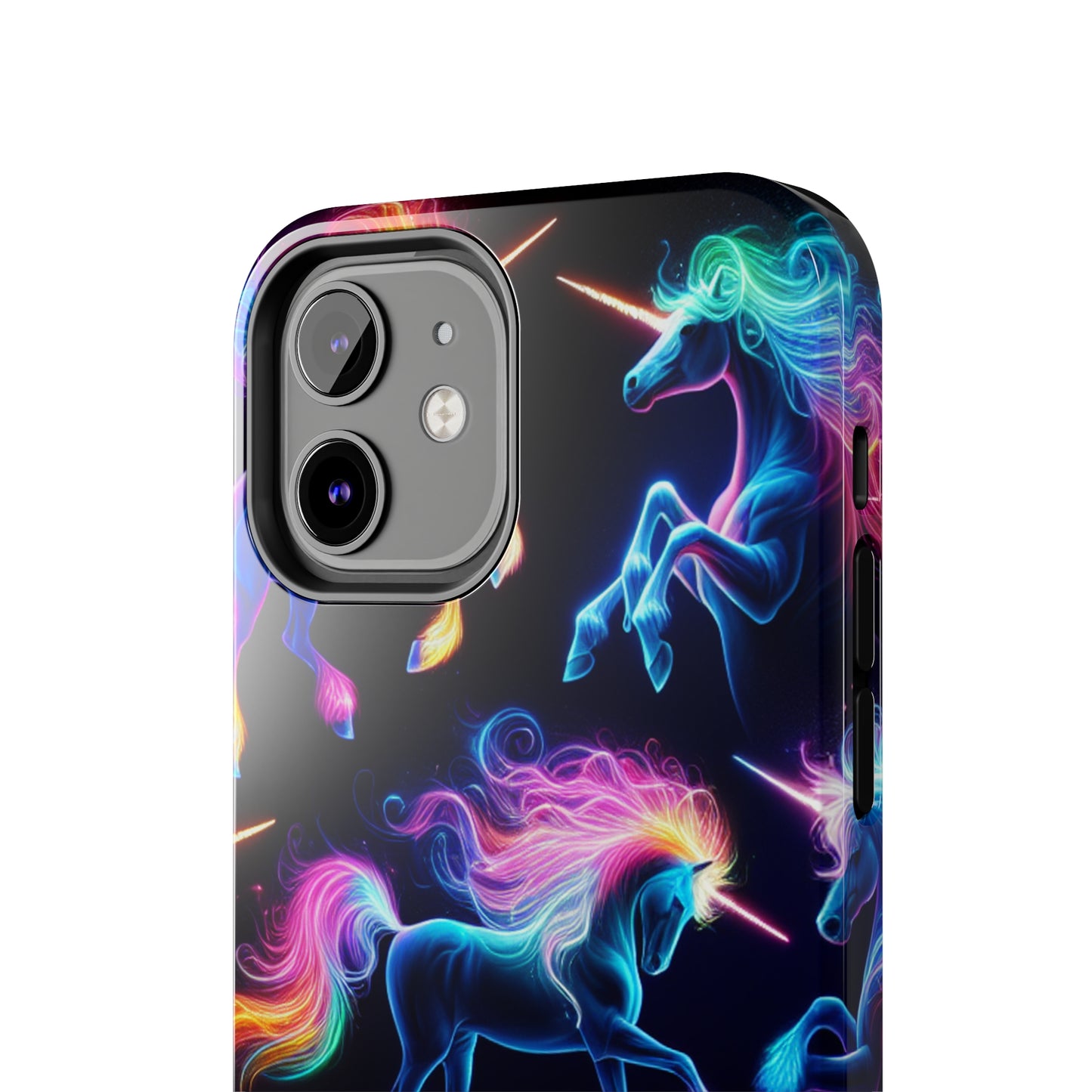 'Neon Mirage of Unicorns' NEON Unicorns Tough Phone Case