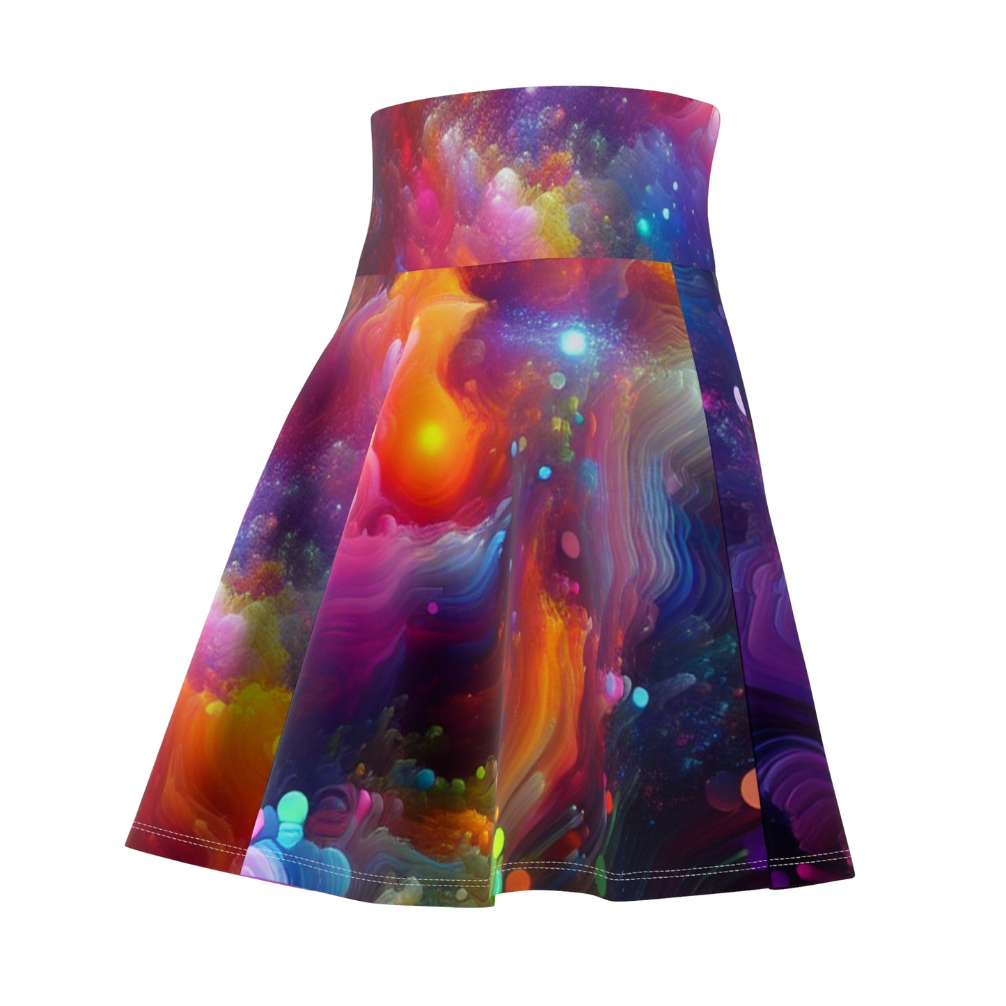 Angelo della Verità. - Trippy Infity Patterns Woman's Skater Skirt