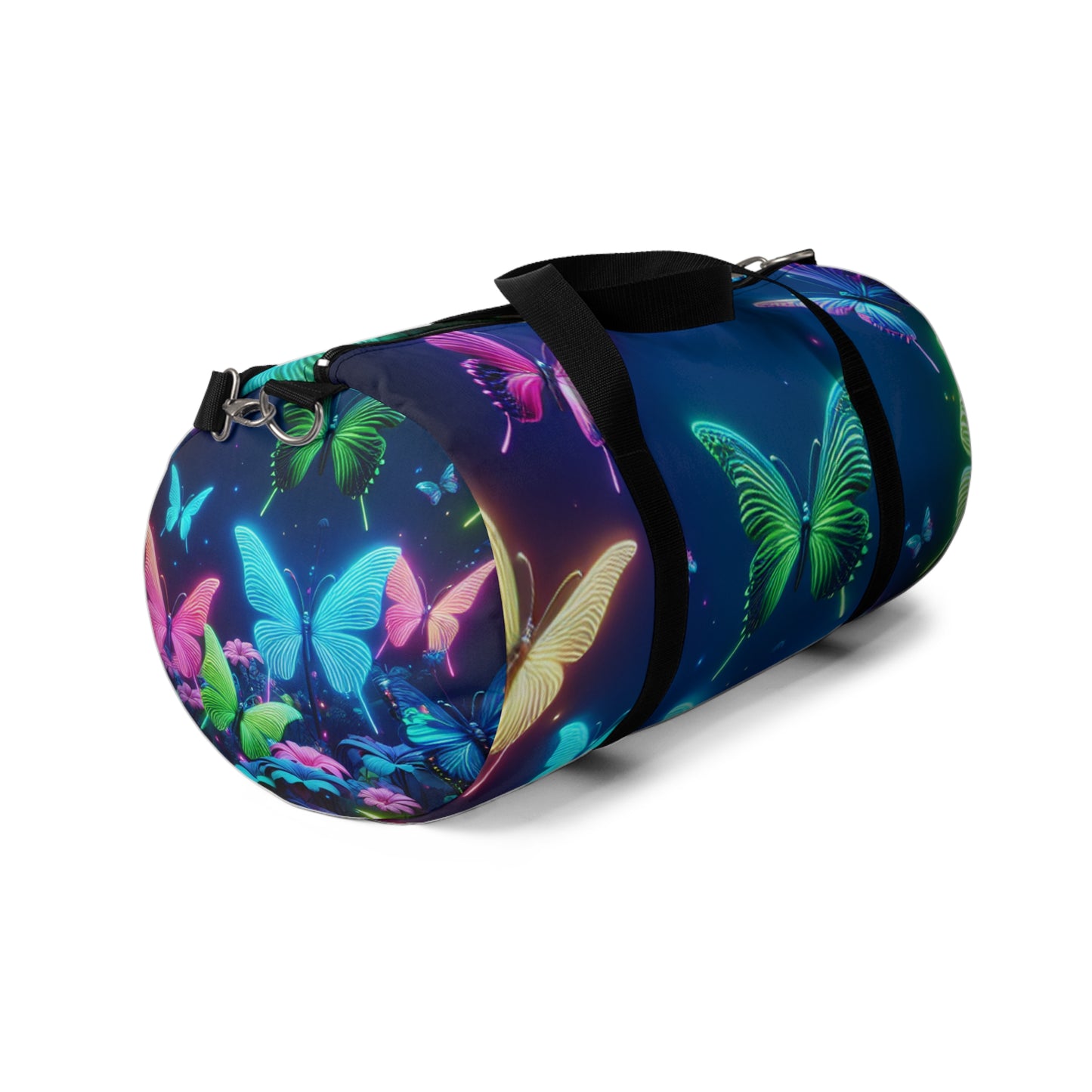 Butterfly Fusions - Neon Butterflies Duffle Bag