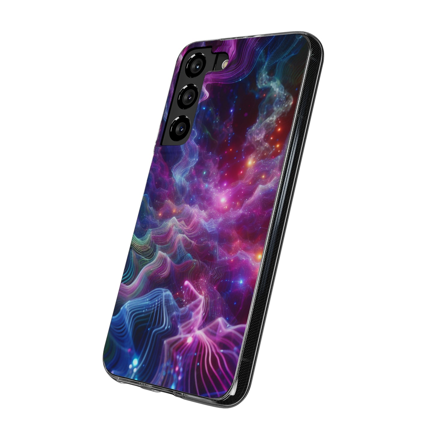 Neon Infinity Swirlz Infinity Patterns Art Polycarbonate Phone Case